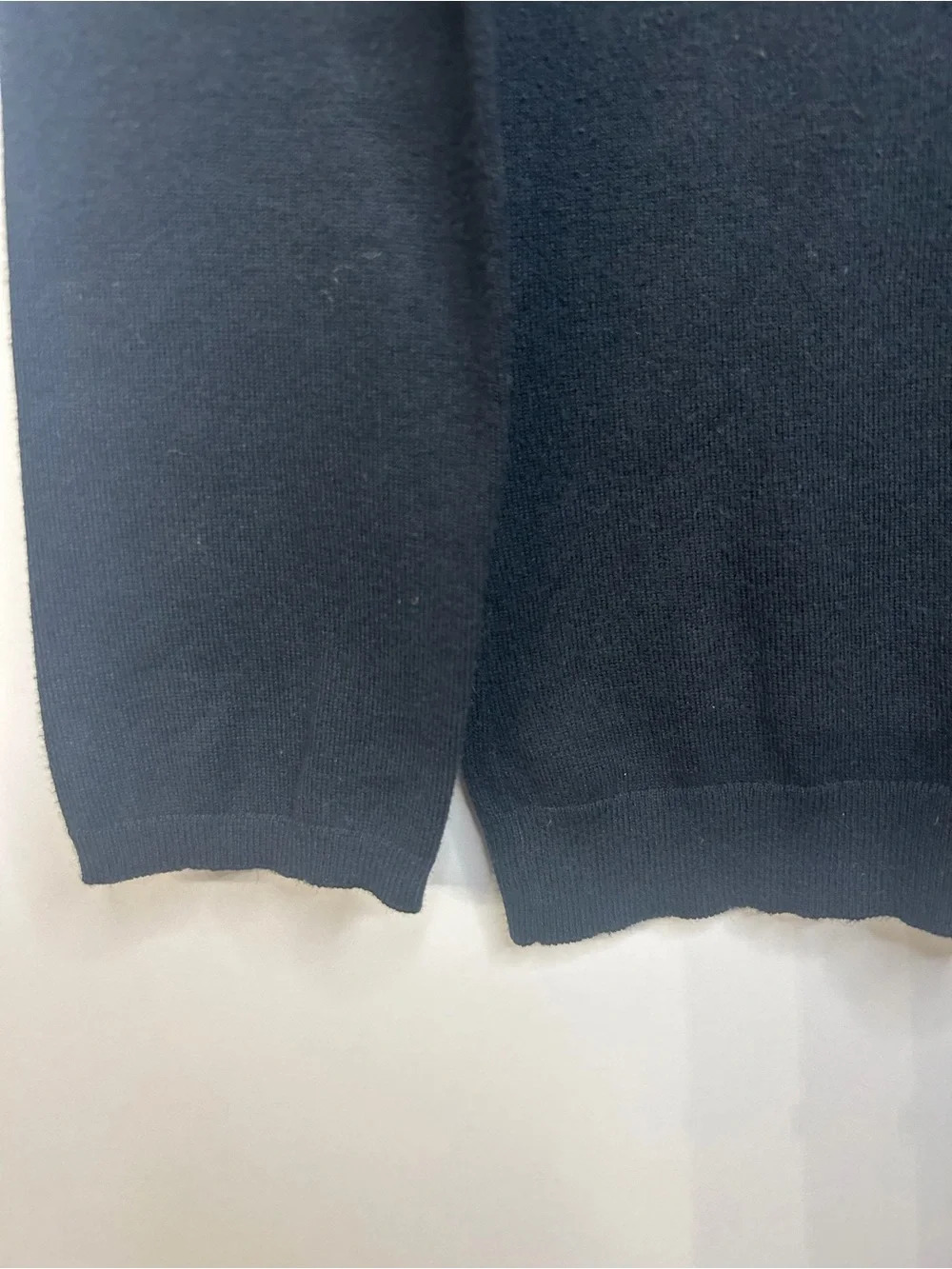 Inhabit Women’s Black Cotton Blend Sweater, Size Small